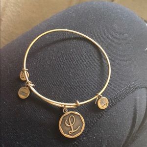 Alex and Ani “L” Bracelet